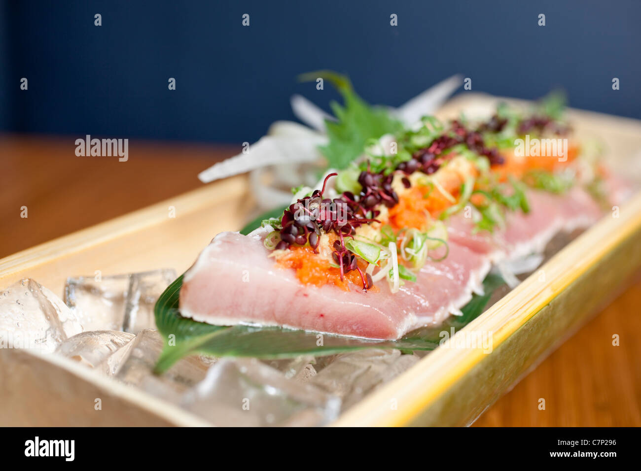 Cucumber asparagus shrimp avocado ethnic asian ginger fresh delicious