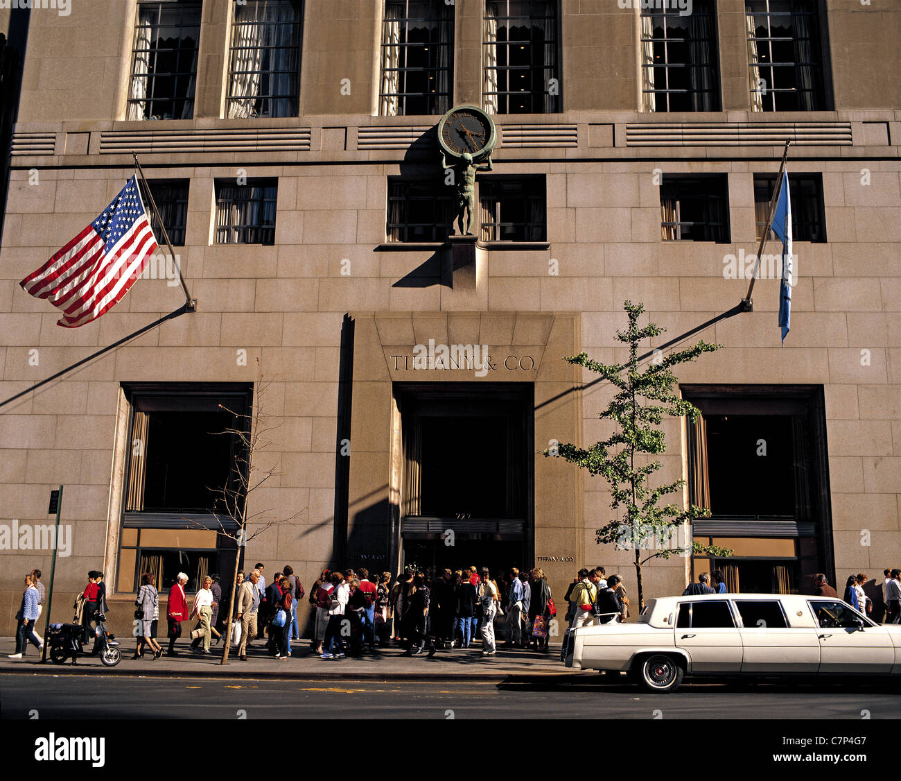 Tiffany Store on Fifth Avenue, New York, USA Stock Photo