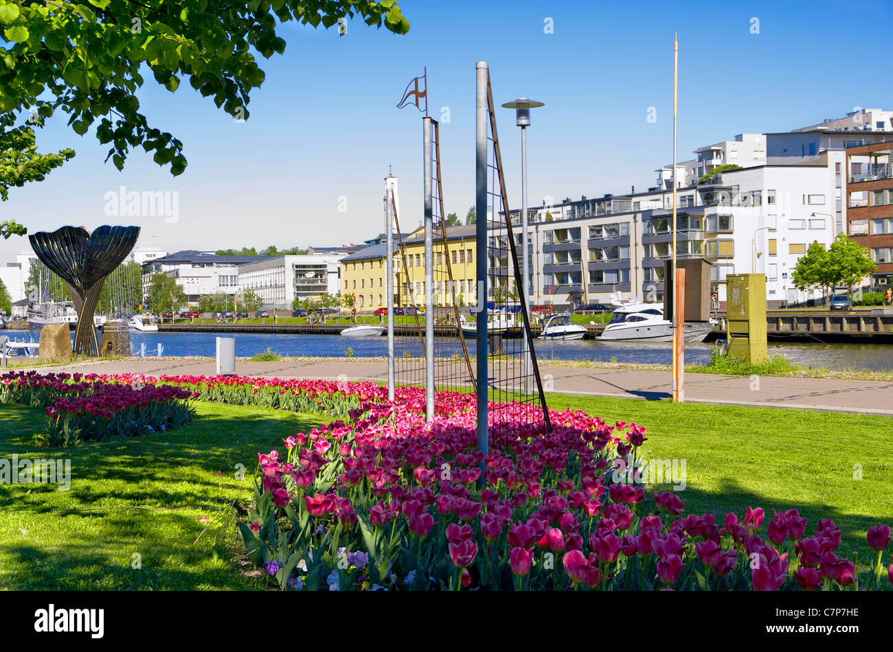 City of Turku Finland Stock Photo