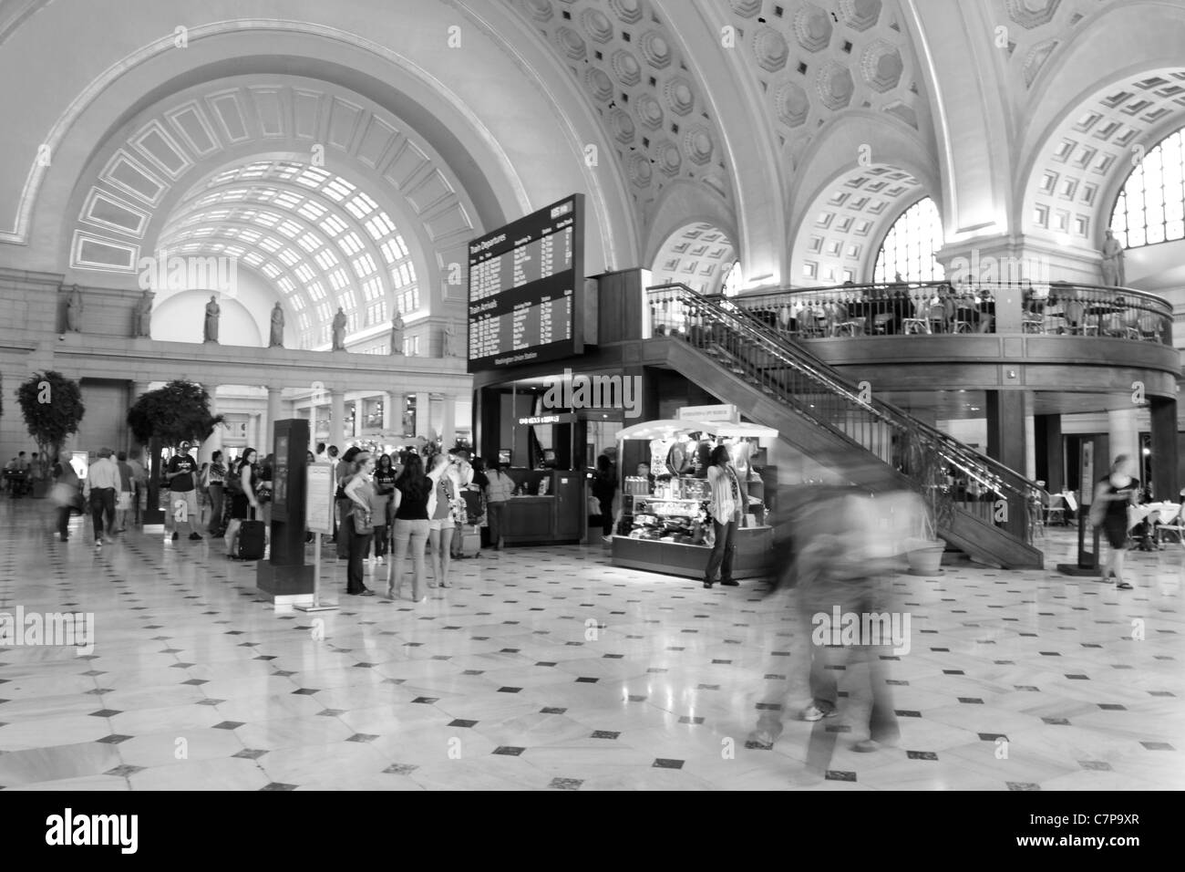 Interior of Union Station, Washington DC, USA Stock Photo Alamy