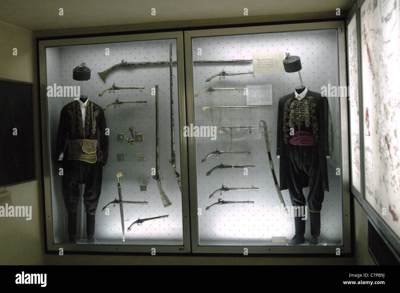 Military Museum. Interior. Belgrade. Serbia. Stock Photo
