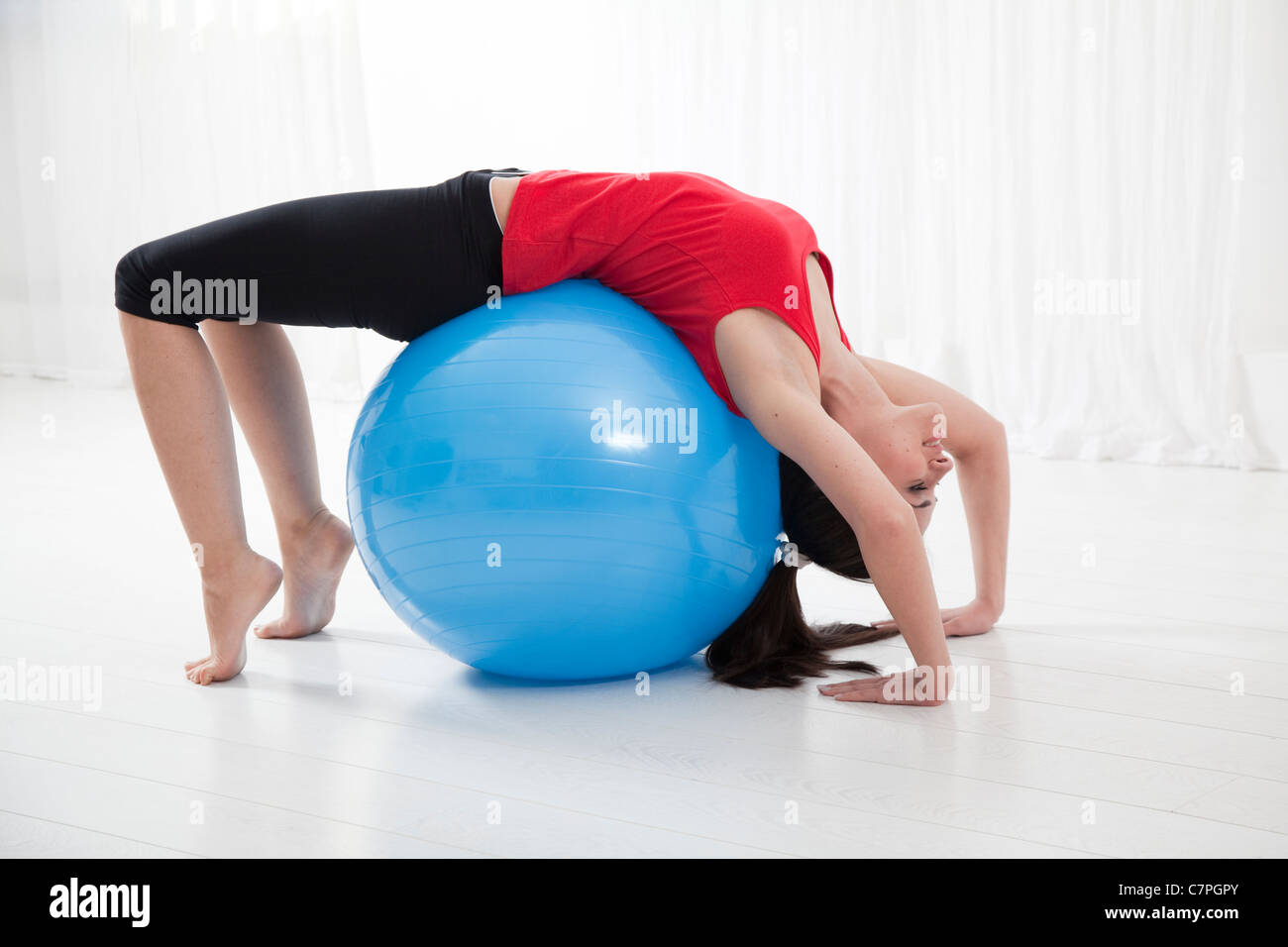 90+ Physical Therapy Balance Ball Stock Illustrations, Royalty