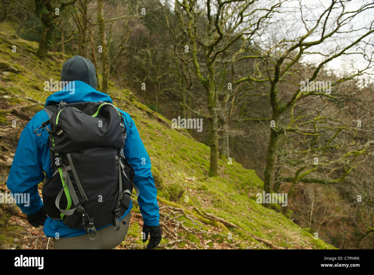 Man on hillside hi-res stock photography and images - Alamy