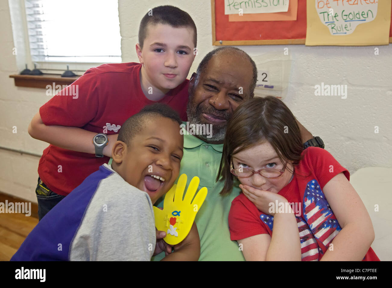 AfterSchool Program at Wesley House Community Center Stock Photo Alamy