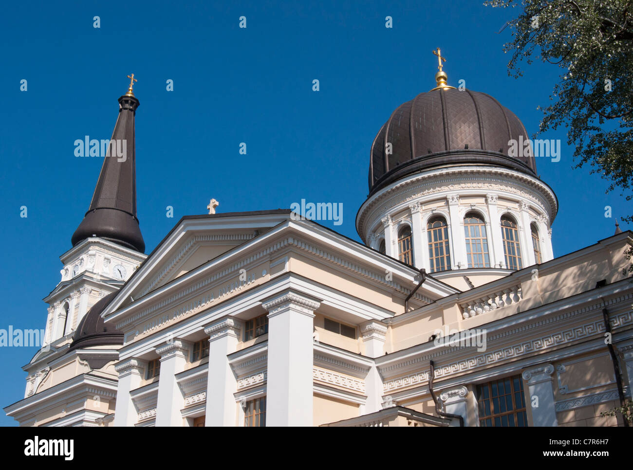 Spaso-Preobrazhenskiy Cathedral, Odessa, Ukraine. Stock Photo