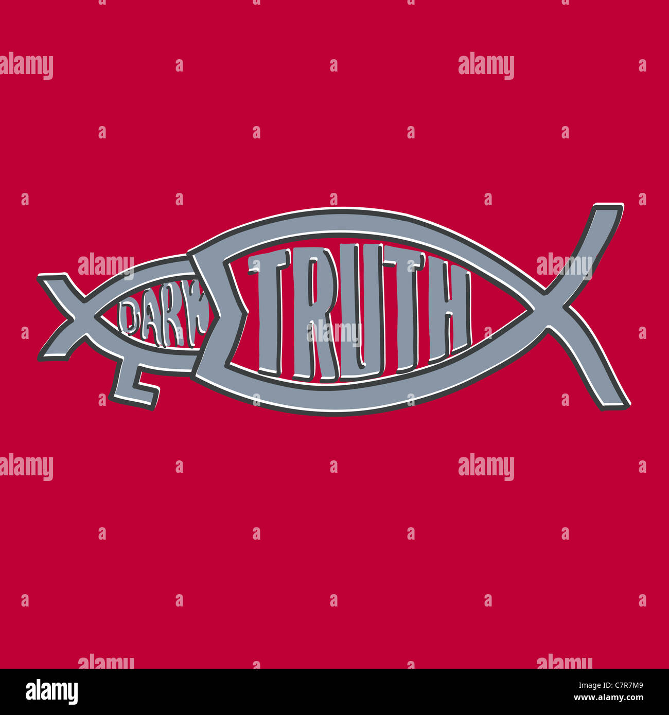 Christian fish and darwin hi-res stock photography and images - Alamy
