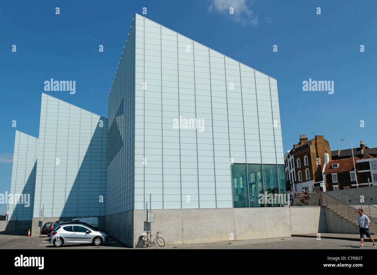 Turner Contemporary Art Gallery, Rendezvous, Margate, Kent, England, United Kingdom Stock Photo