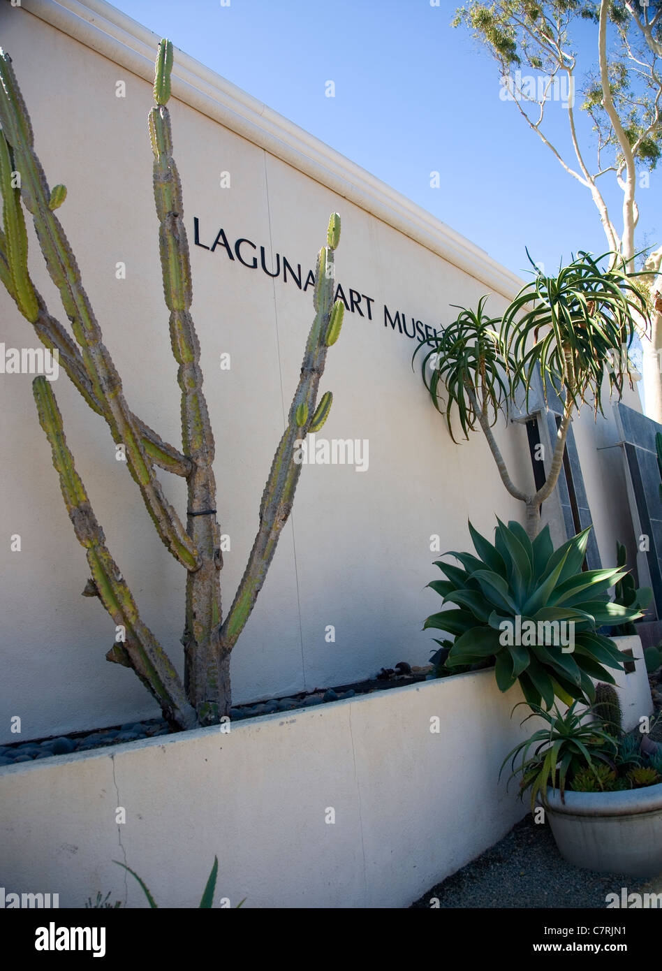 Laguna Beach Art Museum Stock Photo Alamy