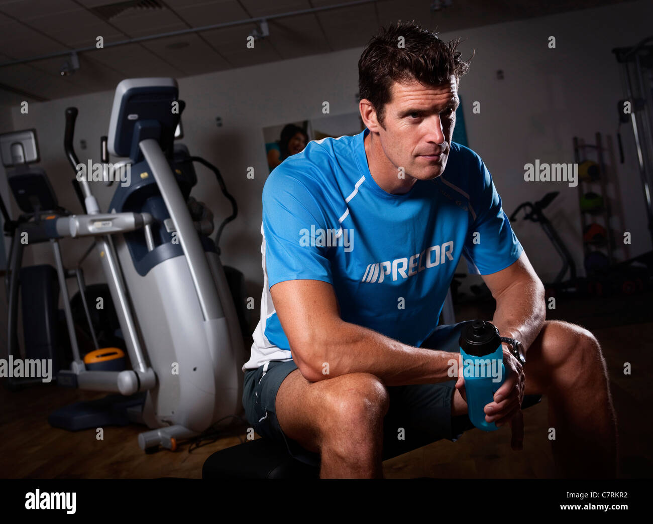 Greg Searle, GB Olympic Rowing Team. Stock Photo