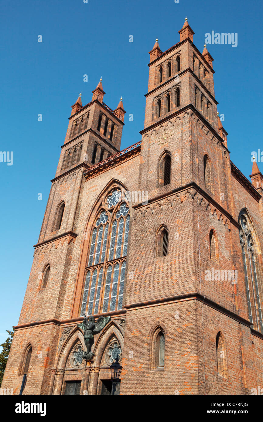 Friedrichswerdersche Kirche, Berlin, Germany Stock Photo