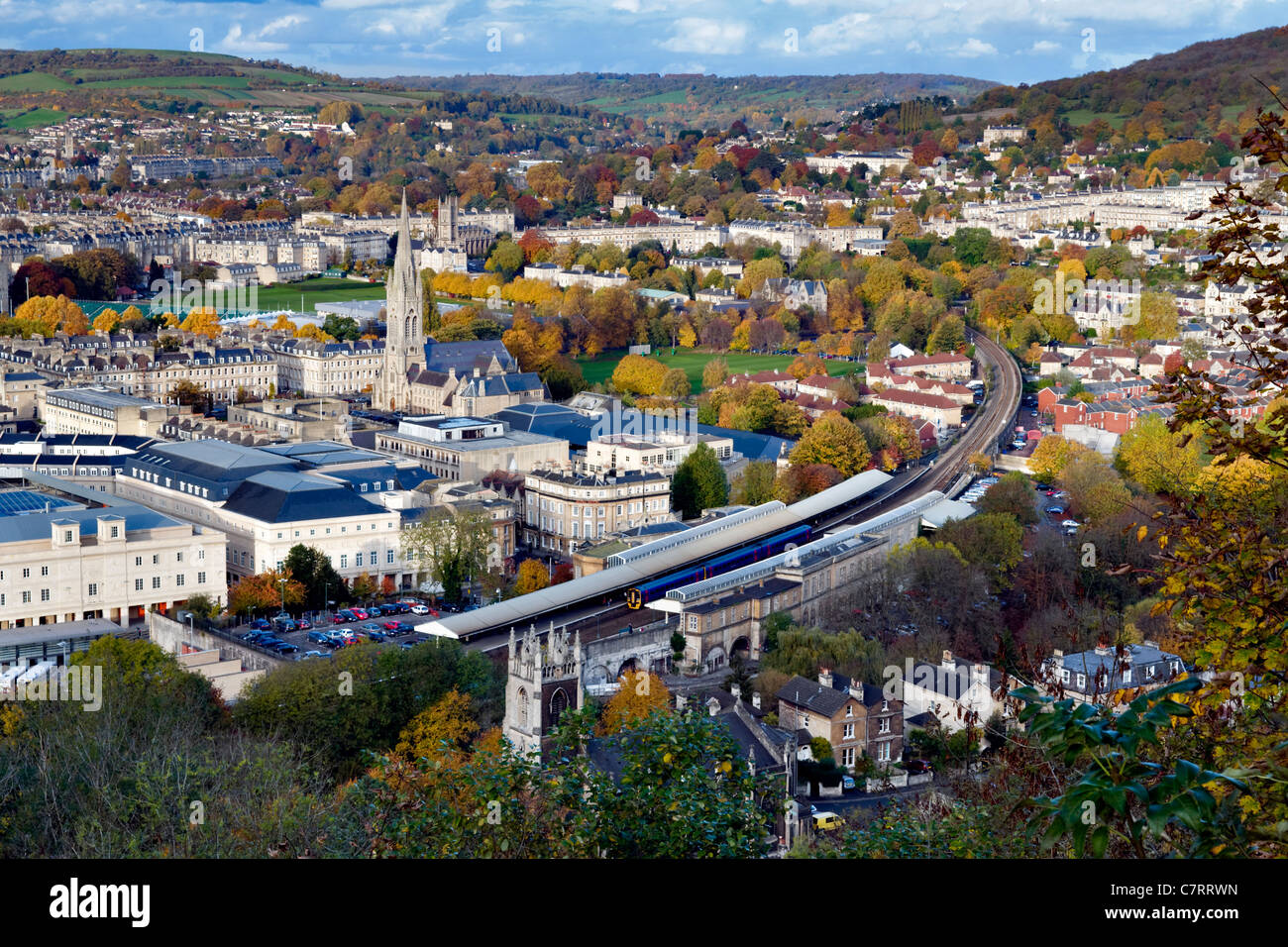 Bath spa train station hires stock photography and images Alamy