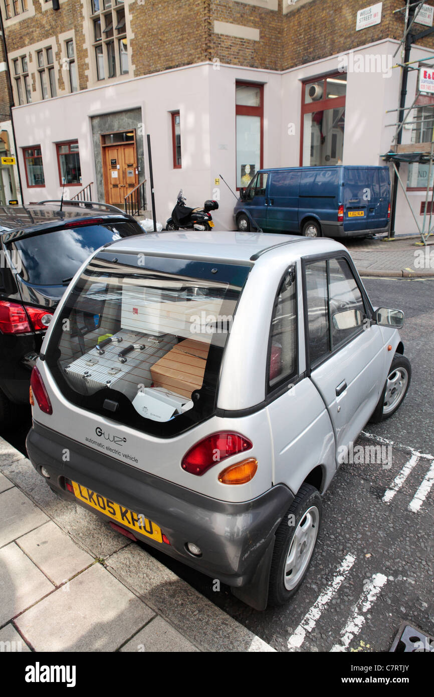 Electric Car, London Stock Photo Alamy