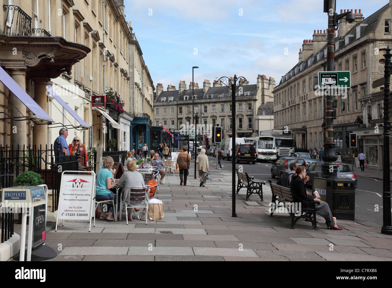 Bath city centre, England, UK Stock Photo - Alamy