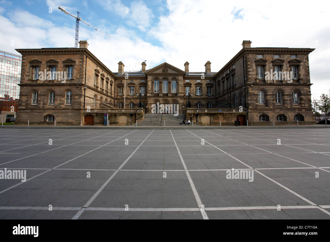 Custom House Square, belfast city centre, northern ireland, uk Stock