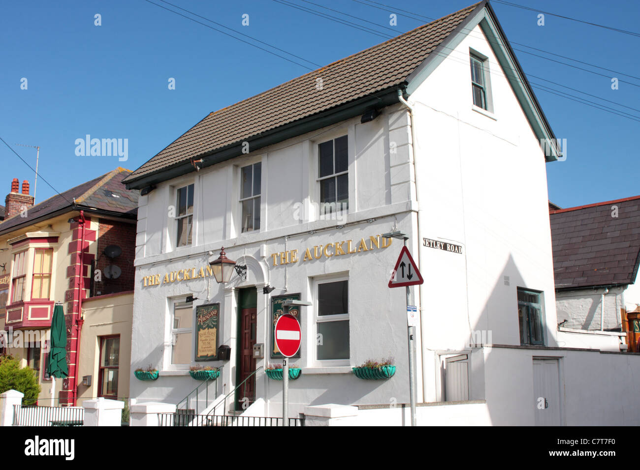 The Auckland pub Auckland Road Southsea Portsmouth UK Stock Photo Alamy