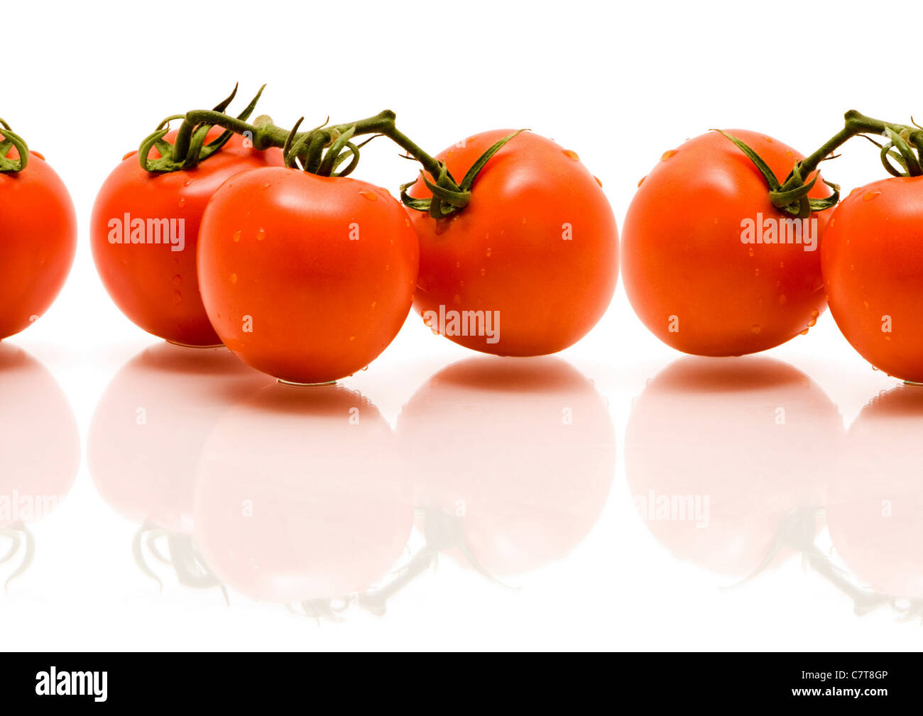 Ripe juicy tomatoes Stock Photo - Alamy