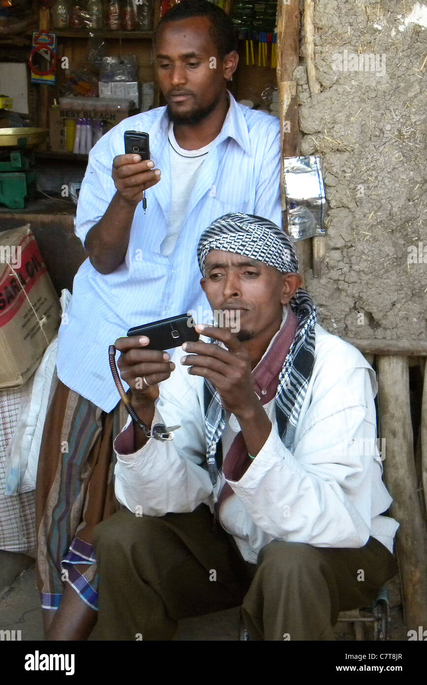 Ethiopia mobile phone hires stock photography and images Alamy