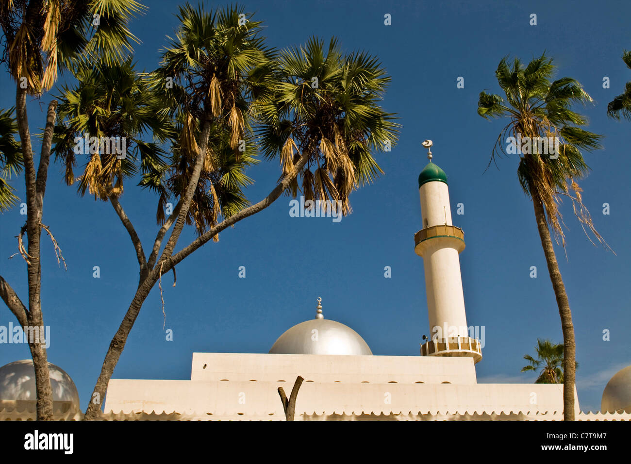 Africa, Eritrea, Massawa, the Sheikh Hanafi mosque Stock Photo