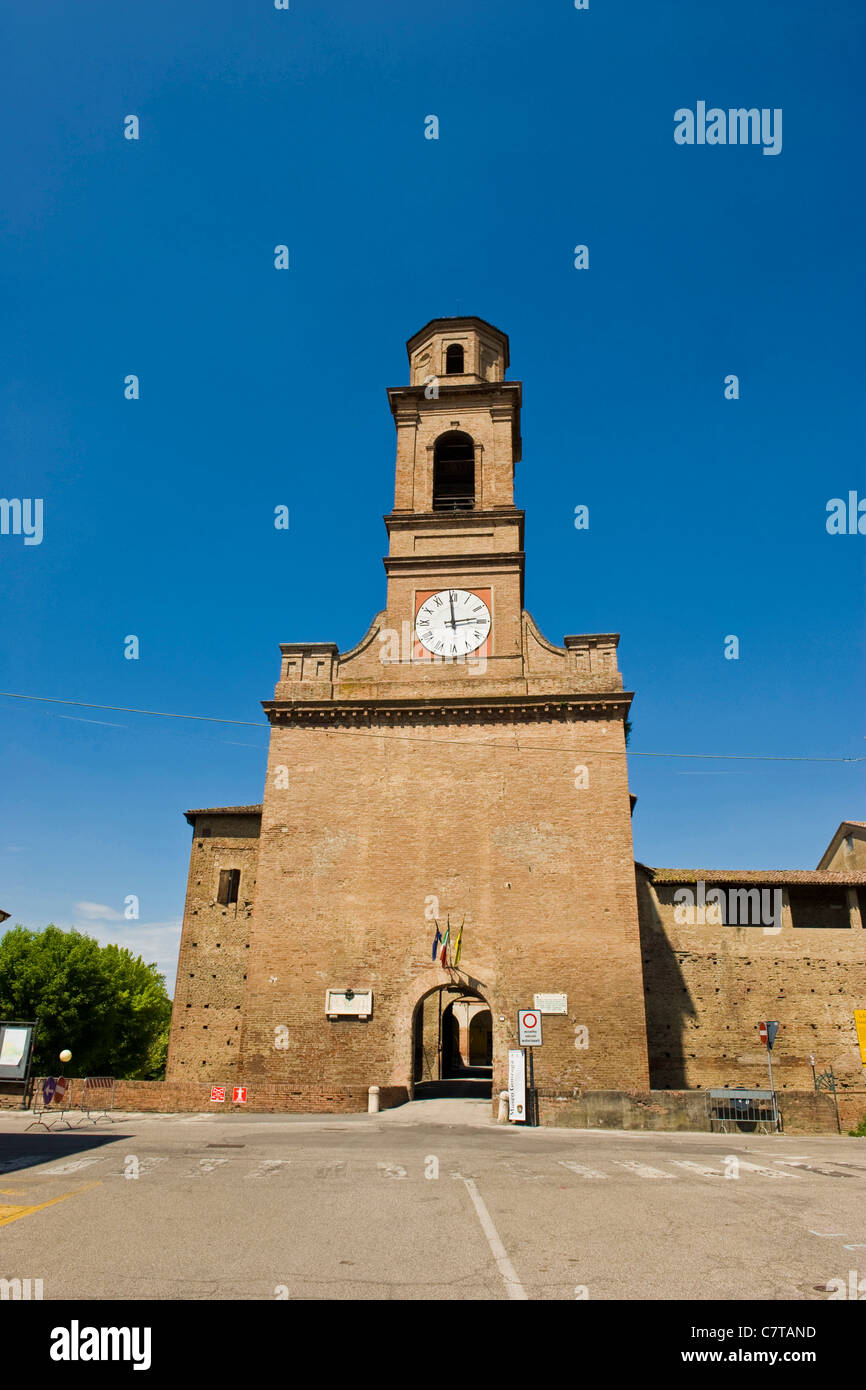Italy, Emilia Romagna, Novellara, Gonzaga castle Stock Photo