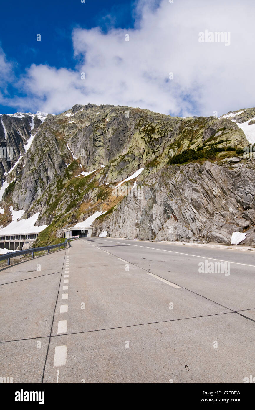 Switzerland, Saint Gotthard Pass Stock Photo