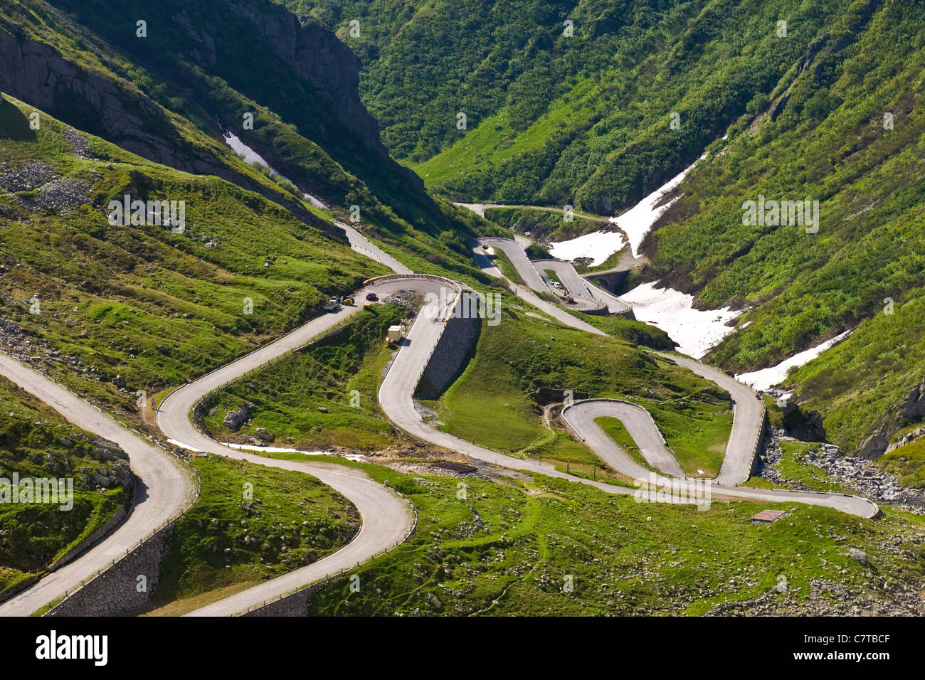 Switzerland, Saint Gotthard Pass Stock Photo - Alamy