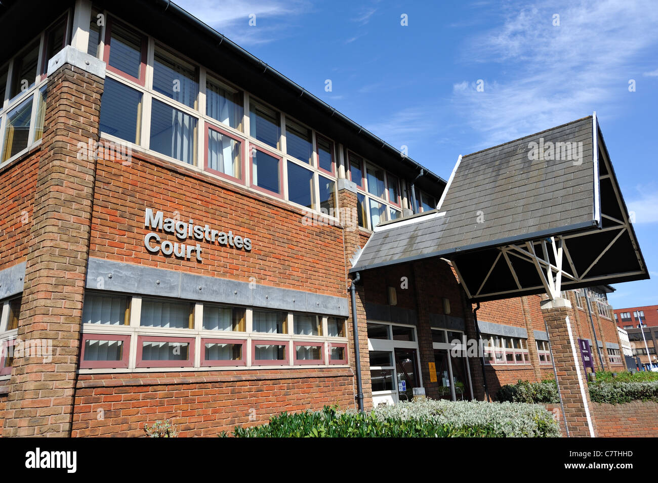 Basildon Magistrate Court House Magistrates Stock Photo