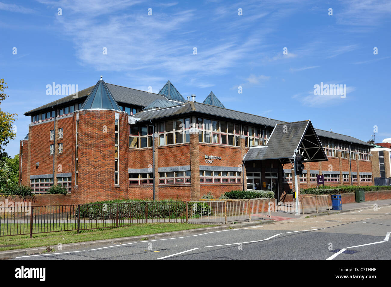 Basildon Magistrate Court House Magistrates Stock Photo