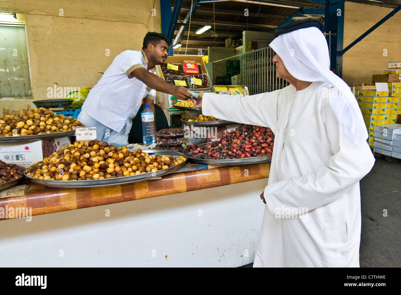 United Arab Emirates, Dubai, Deira, the vegetables and fruitmarket
