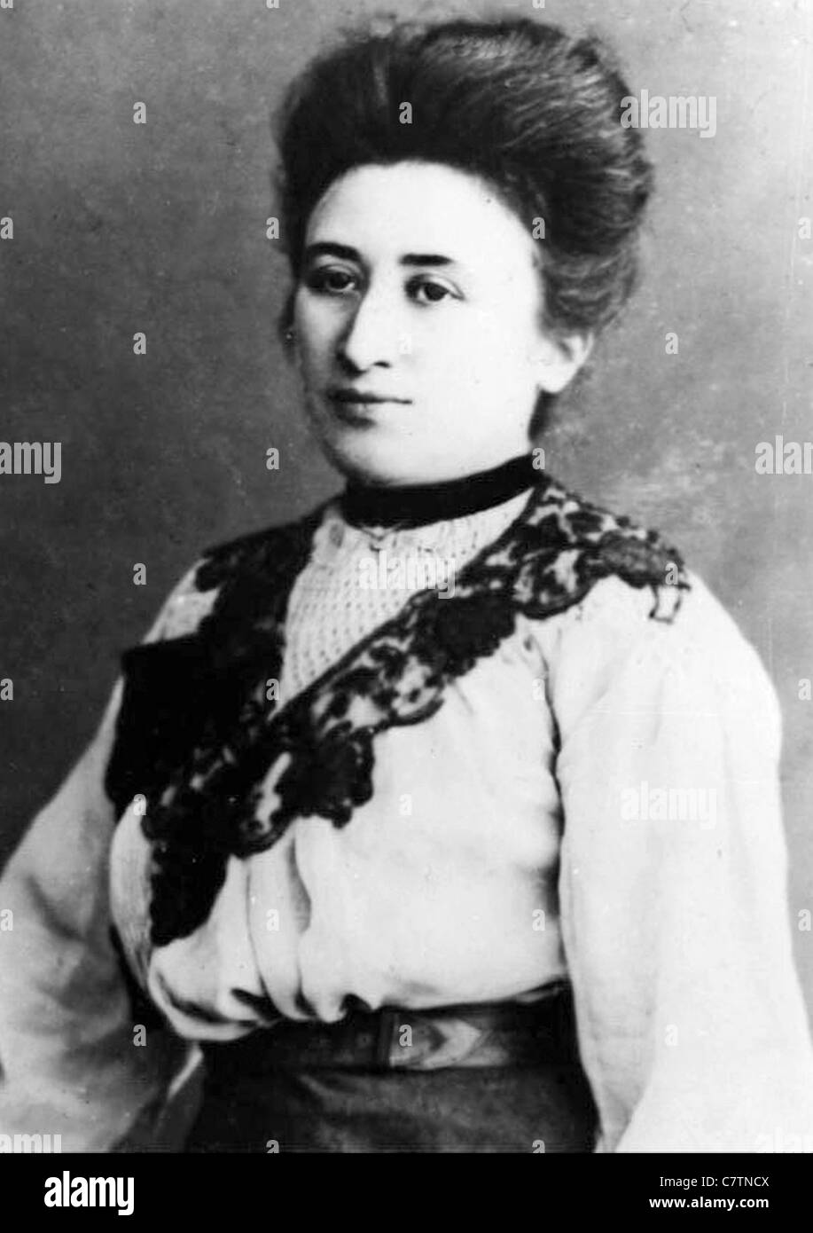 ROSA LUXEMBURG (1871-1919) Polish/German  Marxist theorist Stock Photo
