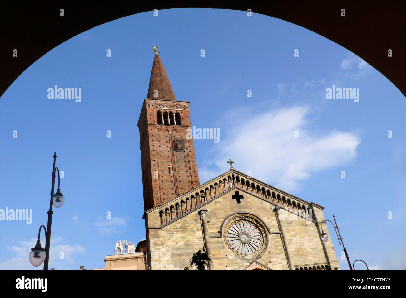 Italy, Emilia Romagna, Piacenza the Duomo Stock Photo