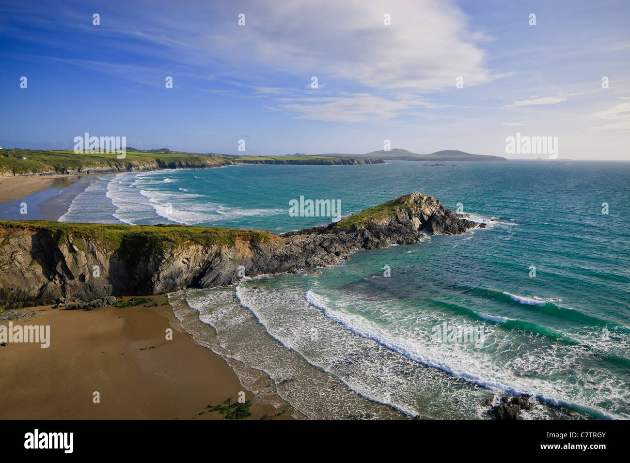 Whitesands bay St Davids Pembrokeshire Wales Stock Photo Alamy