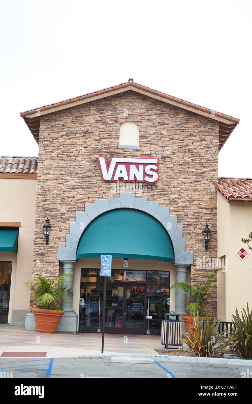 A Vans outlet store at the Camarillo outlet center in Camarillo California  Stock Photo - Alamy