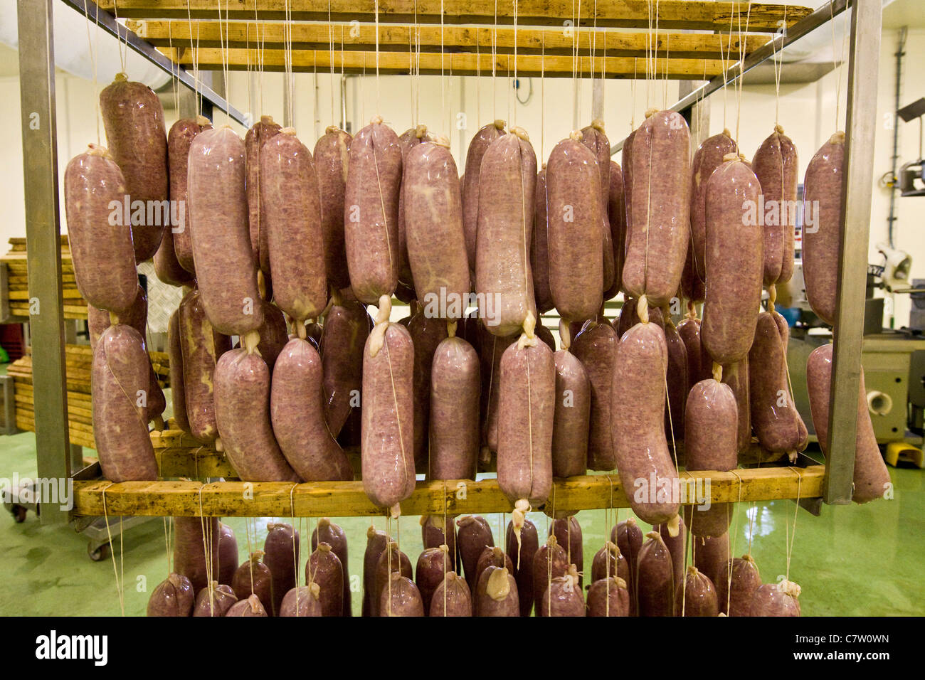 Salami factory hires stock photography and images Alamy
