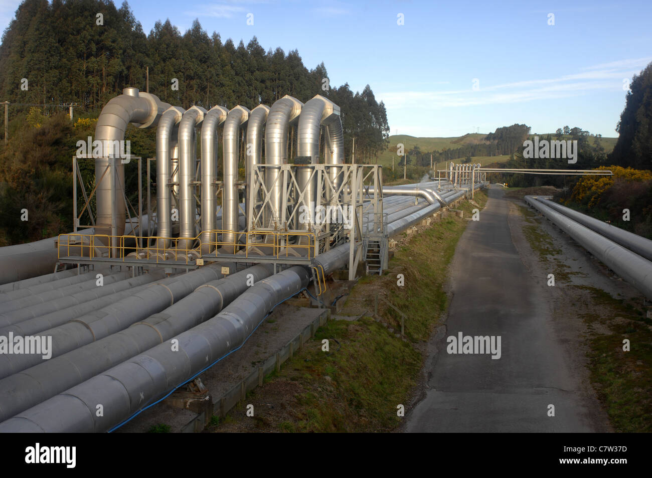 Wairakei Geothermal Power Plant, Taupo, New Zealand Stock Photo Alamy