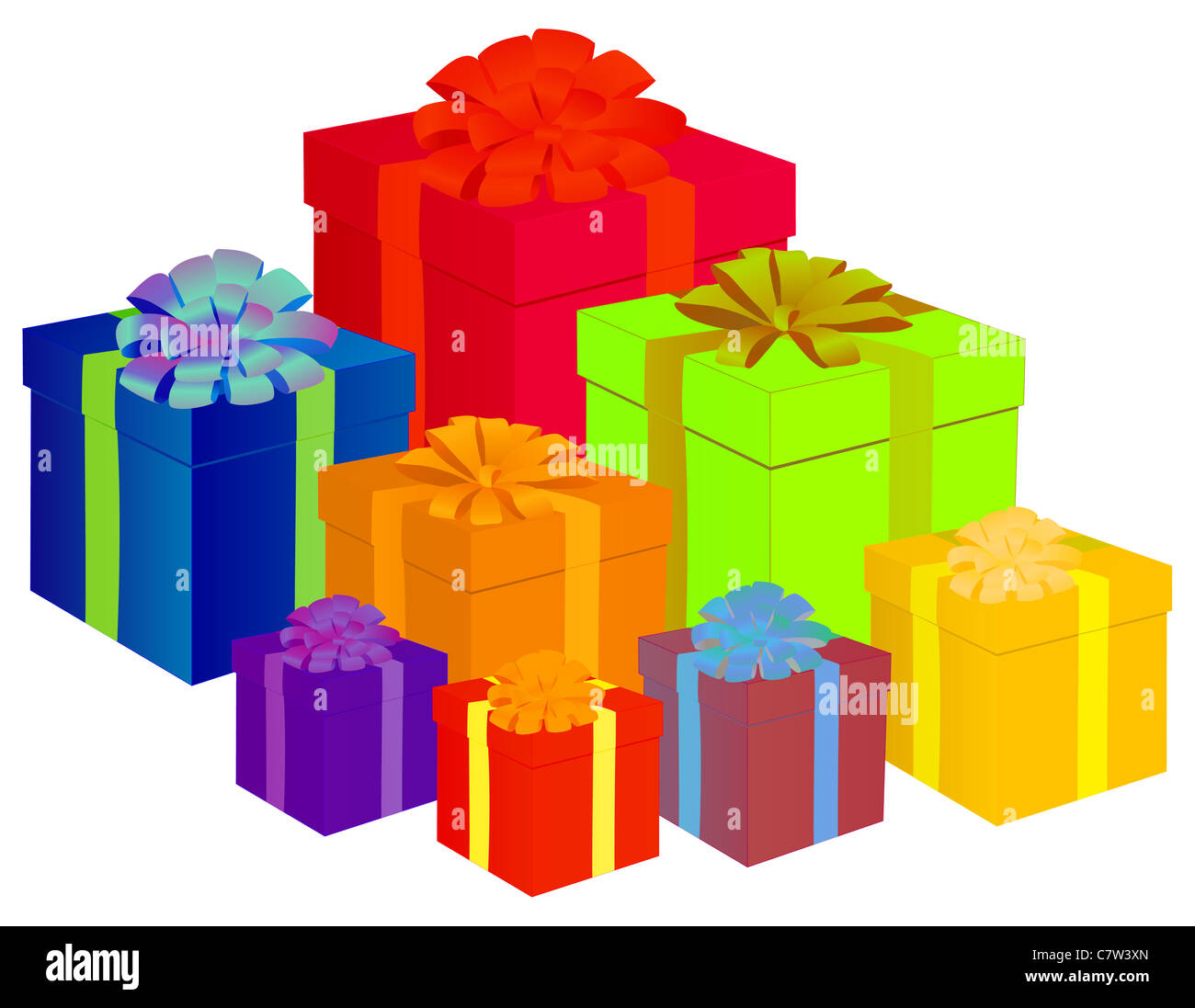 Present group. Present vector.