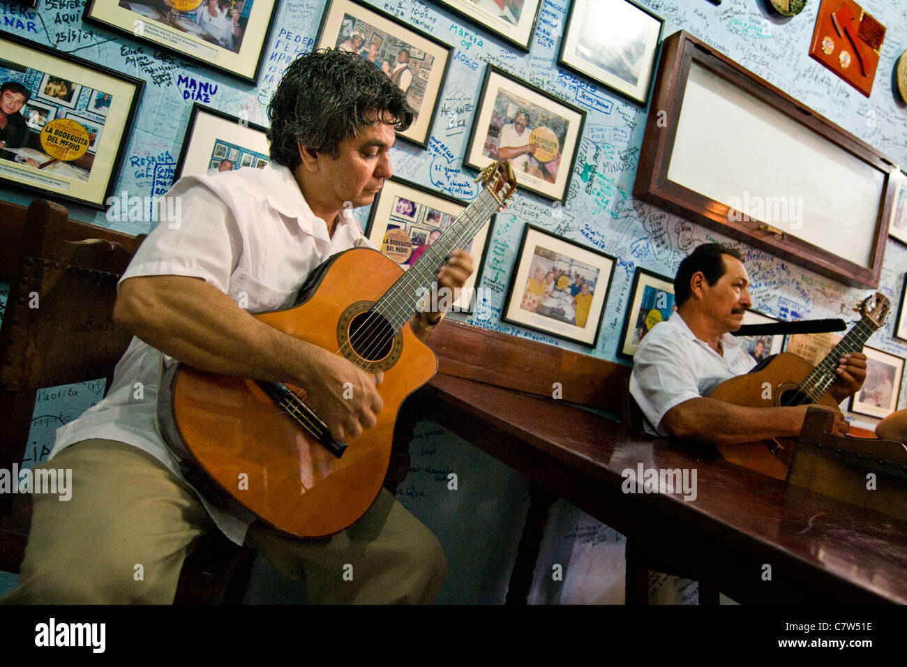 Cuba, Havana: Bodeguita del Medio Stock Photo