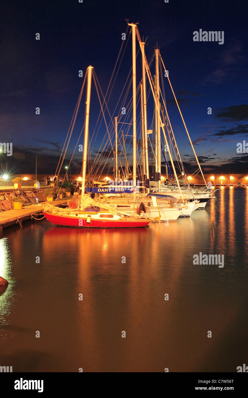 Italy, Campania, Torre del Greco, the harbour Stock Photo