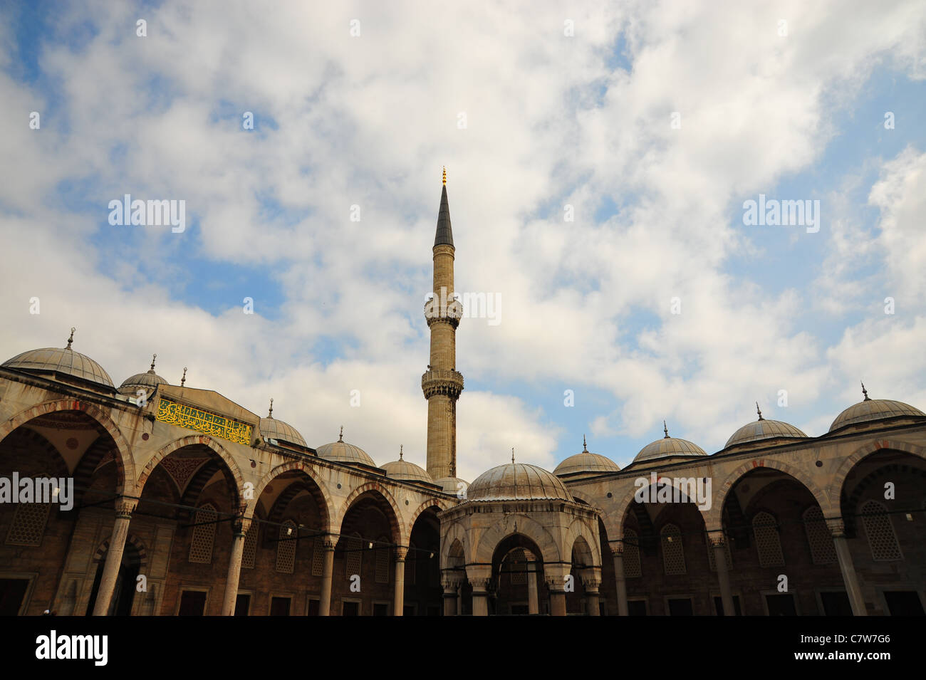Views of the Blue Mosque in Istanbul Stock Photo - Alamy