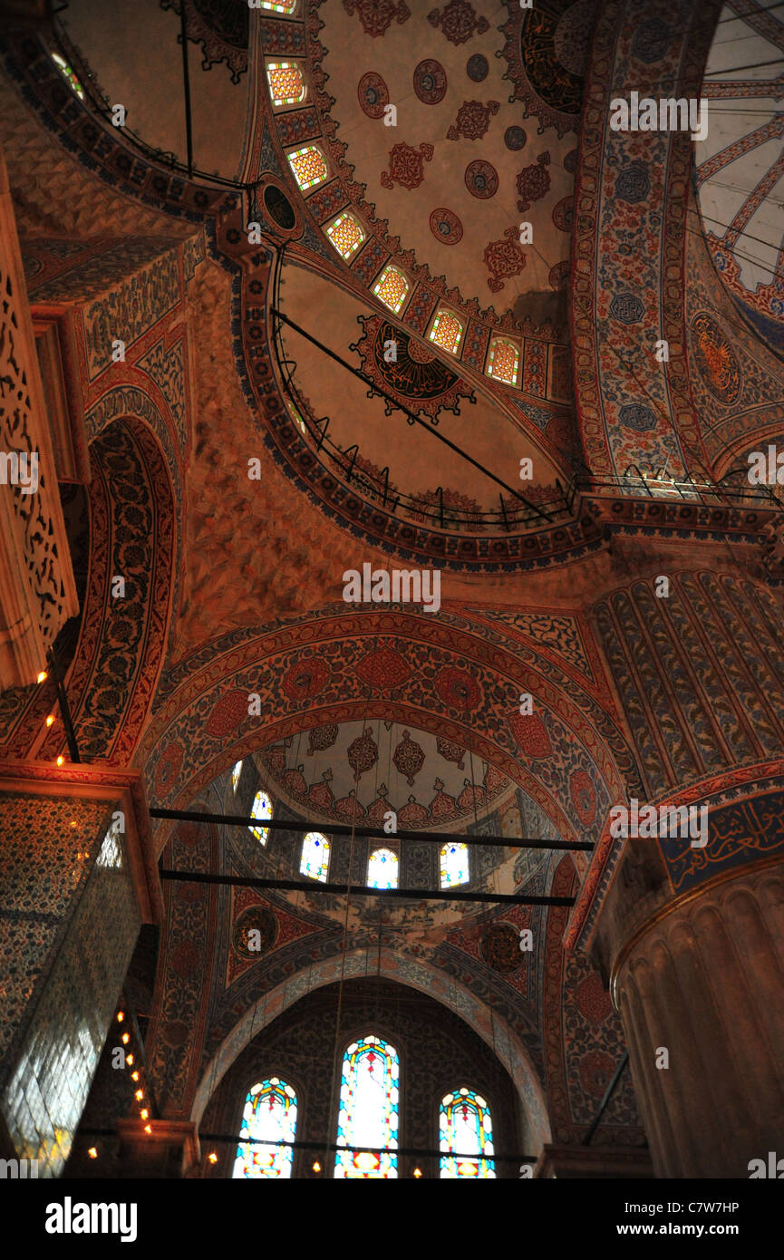 Views of the Blue Mosque in Istanbul Stock Photo - Alamy