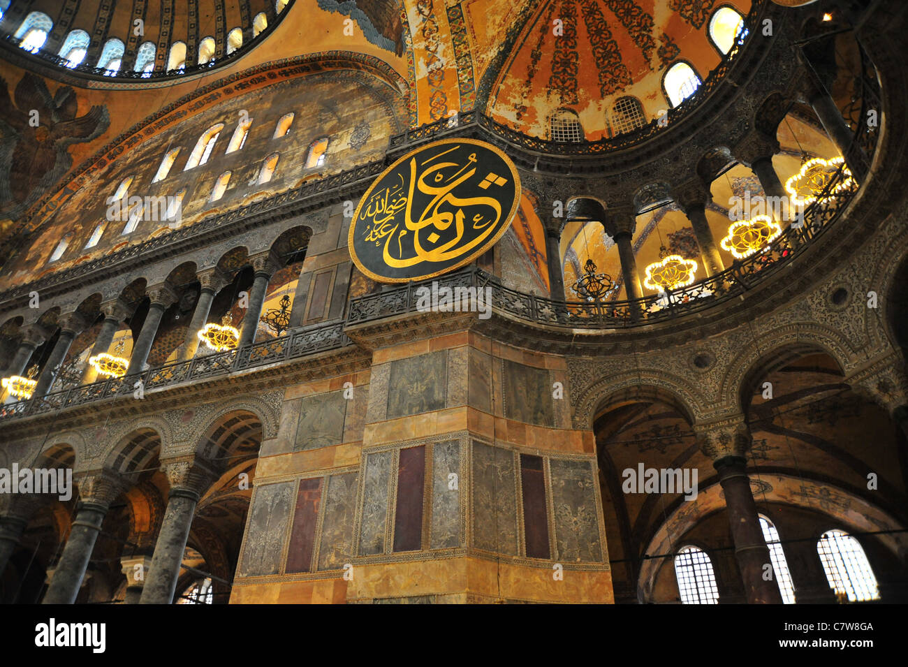 Views of the Blue Mosque in Istanbul Stock Photo - Alamy
