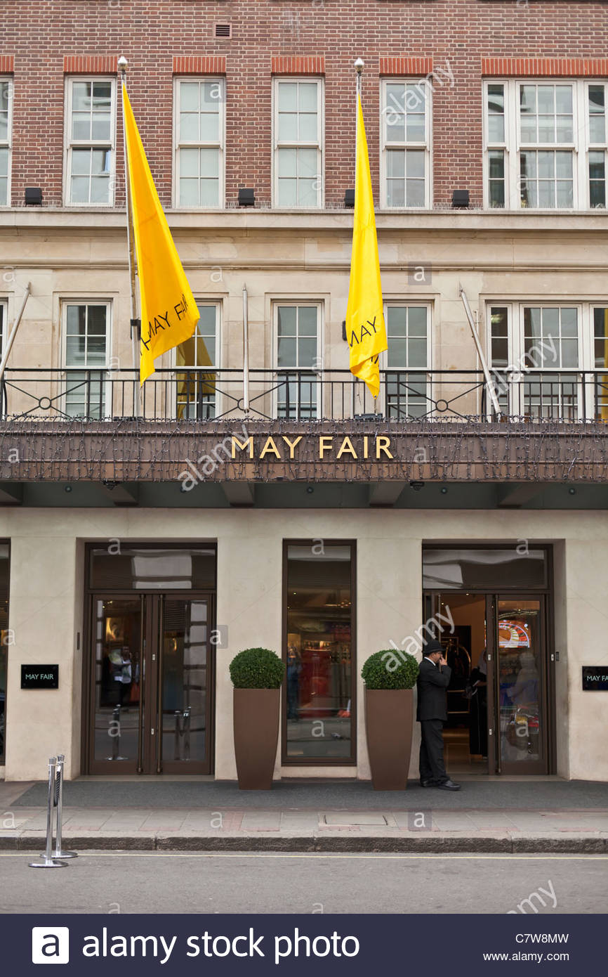 Mayfair Hotel Front Stock Photos & Mayfair Hotel Front Stock Images Alamy