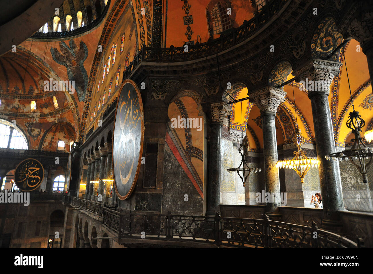 Views of the Blue Mosque in Istanbul Stock Photo - Alamy