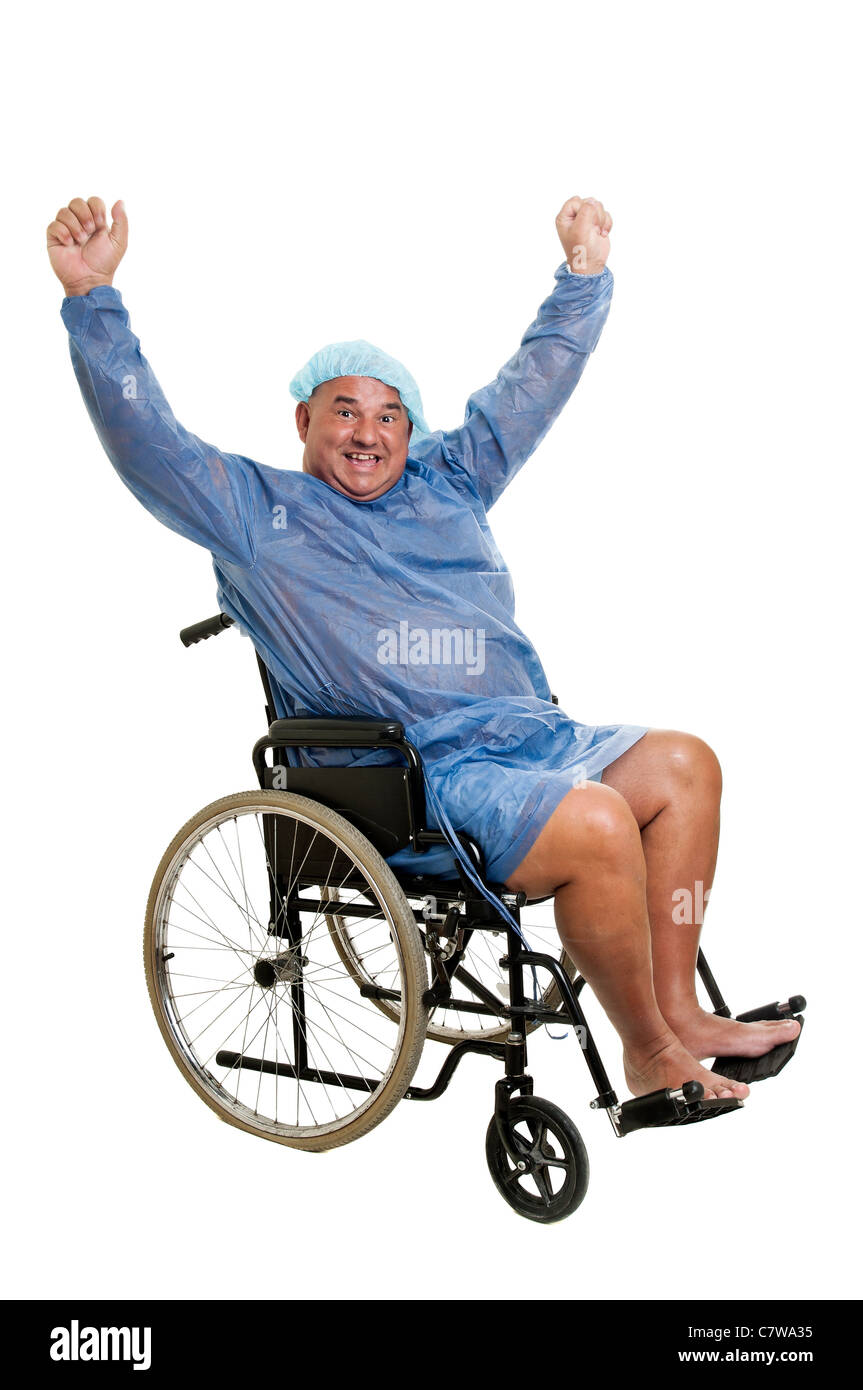 Overweight wheelchair hi-res stock photography and images - Alamy