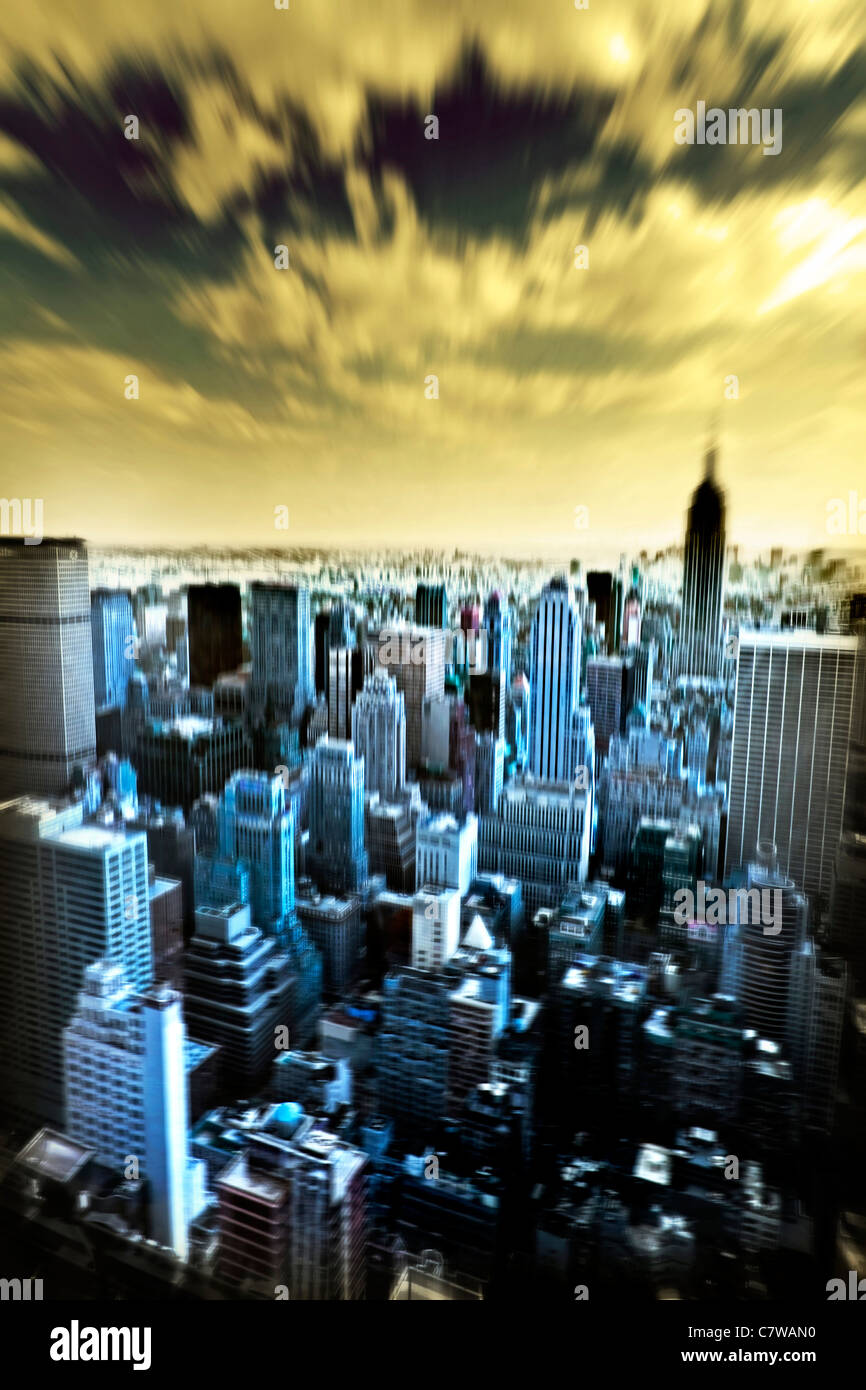 USA, New York City, Manhattan, Empire State Building Stock Photo