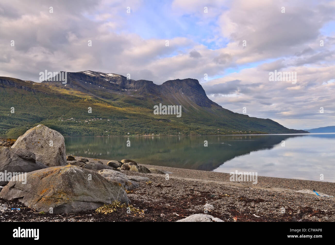 Ofotfjord of Norway Stock Photo - Alamy