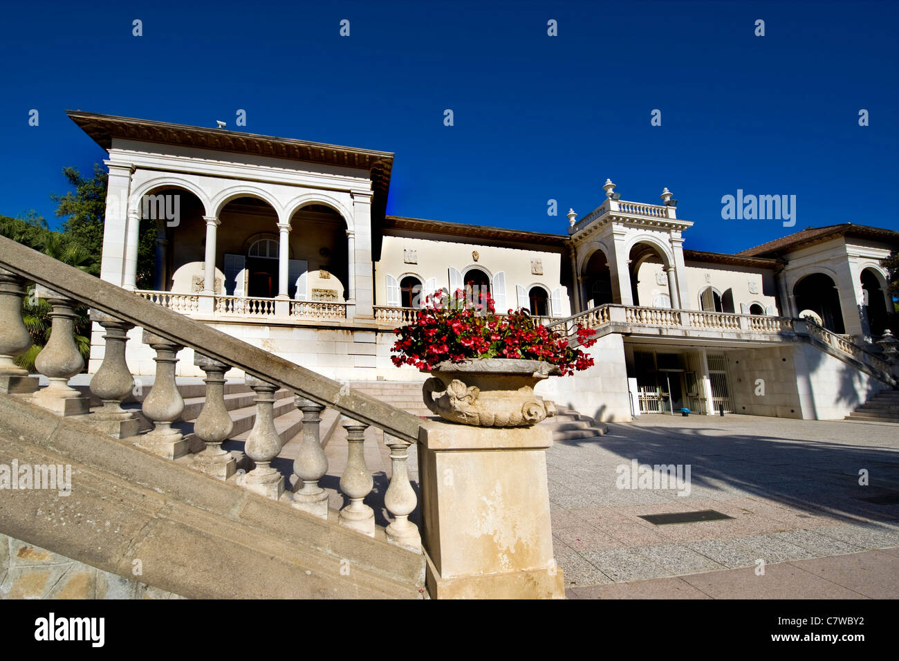 Italy, Liguria, Sanremo, Villa Ormond Stock Photo - Alamy