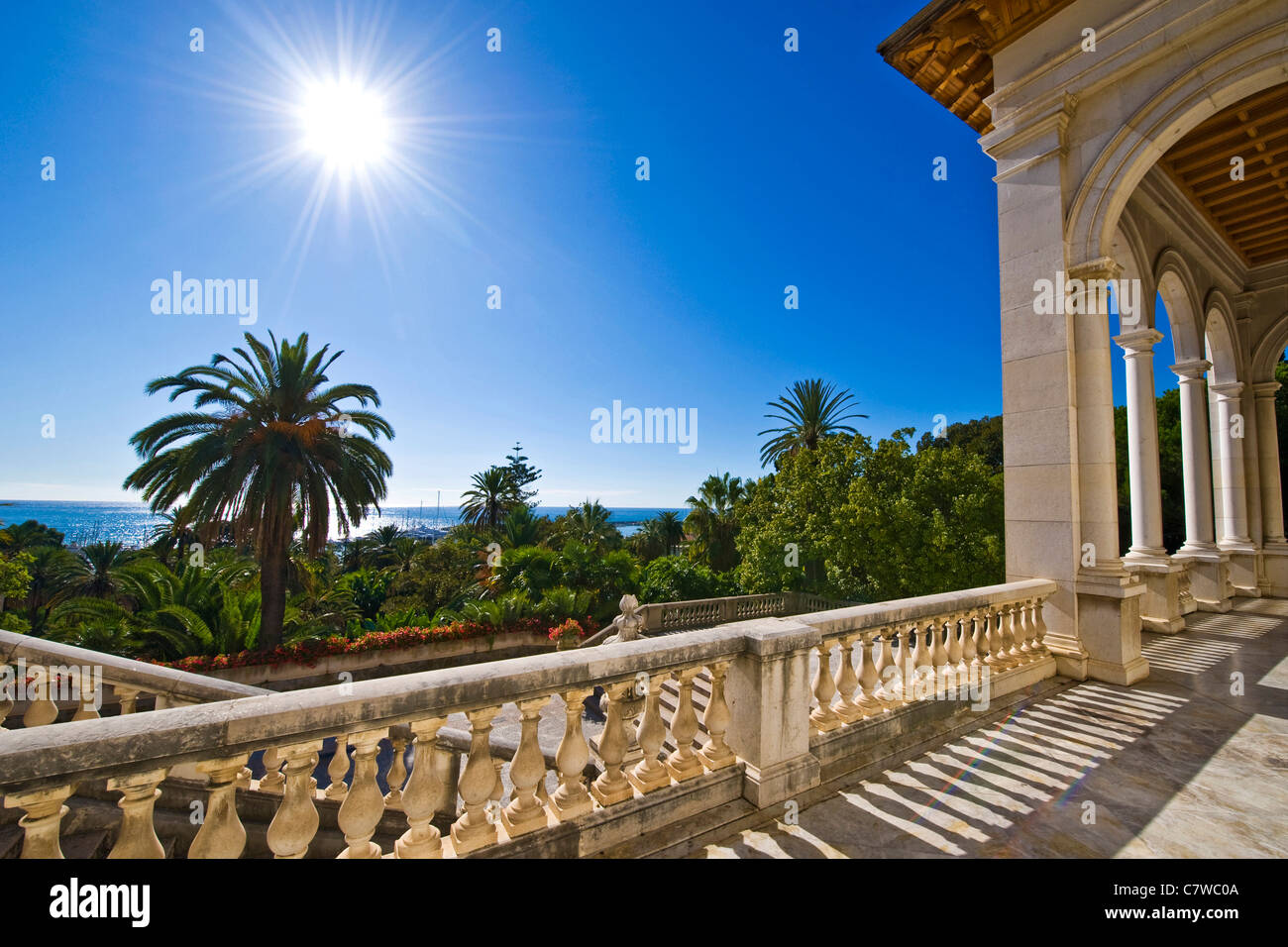 Italy, Liguria, Sanremo, Villa Ormond Stock Photo - Alamy
