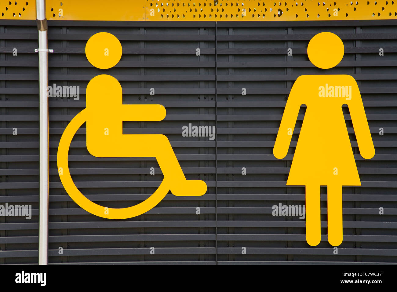 Restroom sign in Picton, South Island, New Zealand Stock Photo - Alamy