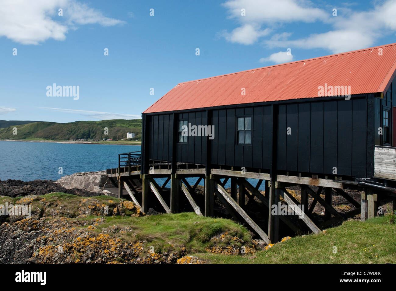 Dunaverty Lifeboat Station, Southend, Argyll Stock Photo Alamy