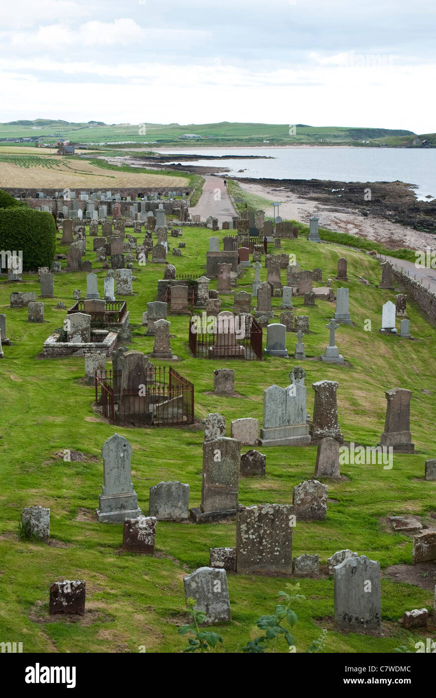 Graveyard, Southend, Argyll Stock Photo Alamy